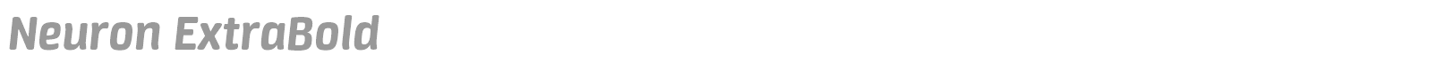 Neuron font preview